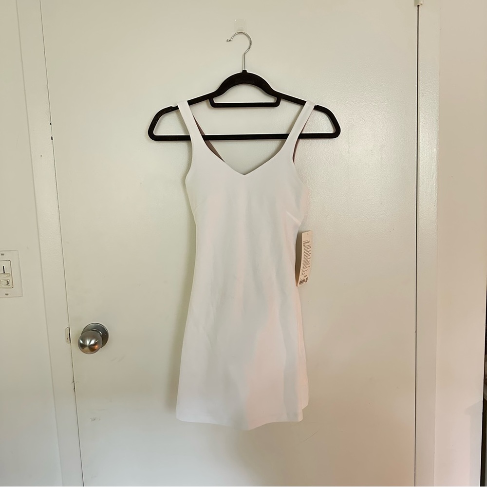 Lululemon White Align Dress Size 2 NWT